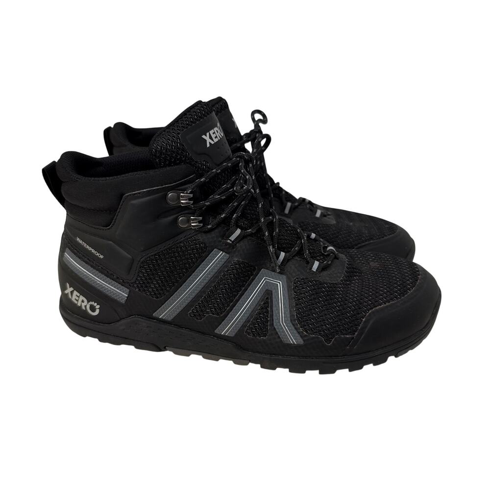 Xero Shoes Excursion Fusion Boots Mens Size 10 Black Mid Waterproof Hiking